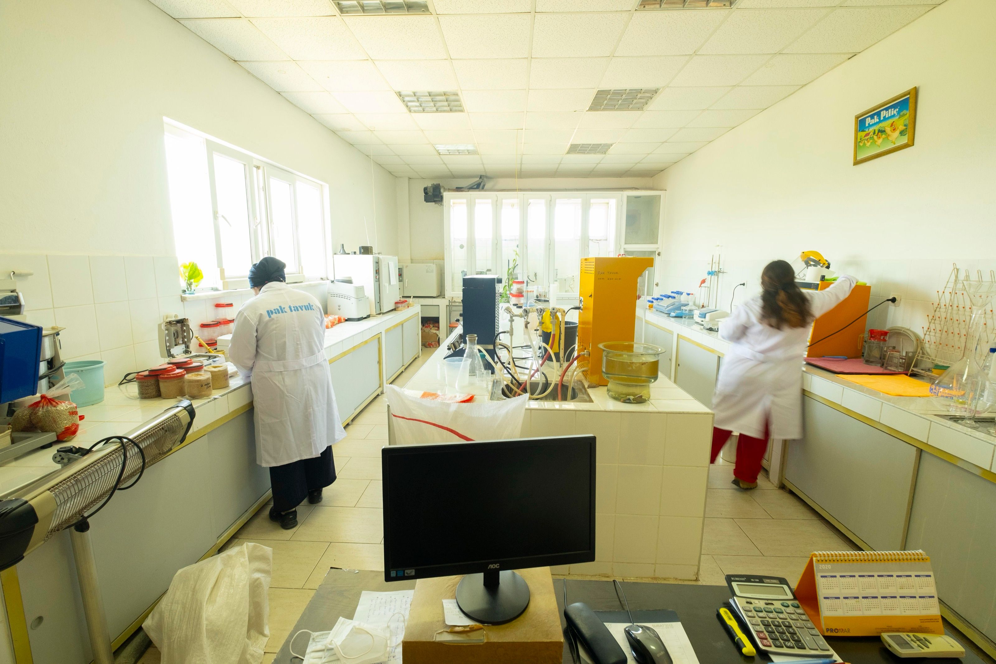 Laboratory of the Adapazarı Feed Mill